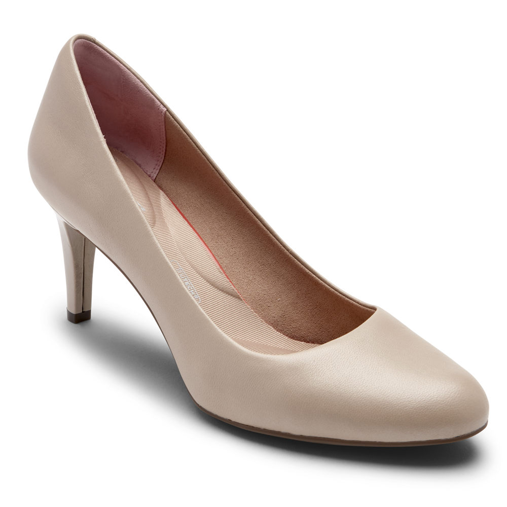 Rockport Singapore Womens Heels - Total Motion Arabella Beige - KW0319247